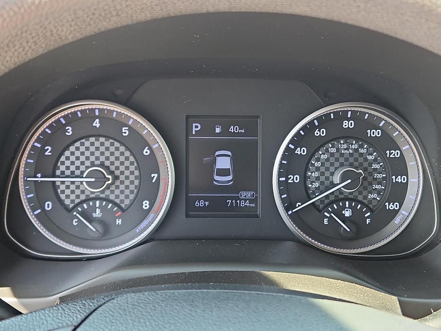 2019 BLACK Hyundai Elantra SEL (5NPD84LF2KH) with an Nu 2L I-4 DOHC, D-CVVT variable valve control, regular unleaded, engine with 147HP engine, located at 4110 Avenue Q, Lubbock, 79412, 33.556553, -101.855820 - 03/08/2025 KEY IN ENVELOPE GOD - Photo#9