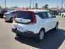 2021 WHITE Kia Soul LX (KNDJ23AU8M7) with an 2L I-4 DOHC, D-CVVT variable valve control, regular unleaded, engine with 147HP engine, located at 4110 Avenue Q, Lubbock, 79412, 33.556553, -101.855820 - 03/21/2025 KEY IN ENVELOPE GOD - Photo#1