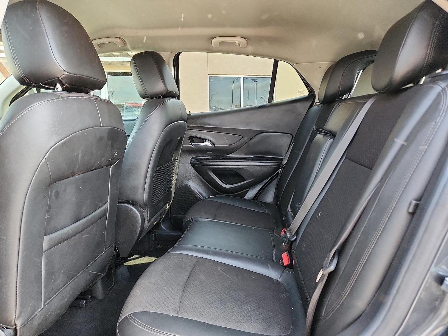 2017 Graphite Gray Metallic - GK2 /Ebony - AFN Buick Encore Preferred (KL4CJASBXHB) with an Ecotec 1.4L I-4 DOHC, variable valve control, intercooled turbo, regular unleaded, engine with 138HP engine, located at 4110 Avenue Q, Lubbock, 79412, 33.556553, -101.855820 - Photo#6