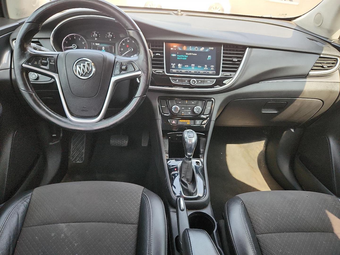 2017 Graphite Gray Metallic - GK2 /Ebony - AFN Buick Encore Preferred (KL4CJASBXHB) with an Ecotec 1.4L I-4 DOHC, variable valve control, intercooled turbo, regular unleaded, engine with 138HP engine, located at 4110 Avenue Q, Lubbock, 79412, 33.556553, -101.855820 - Photo#7