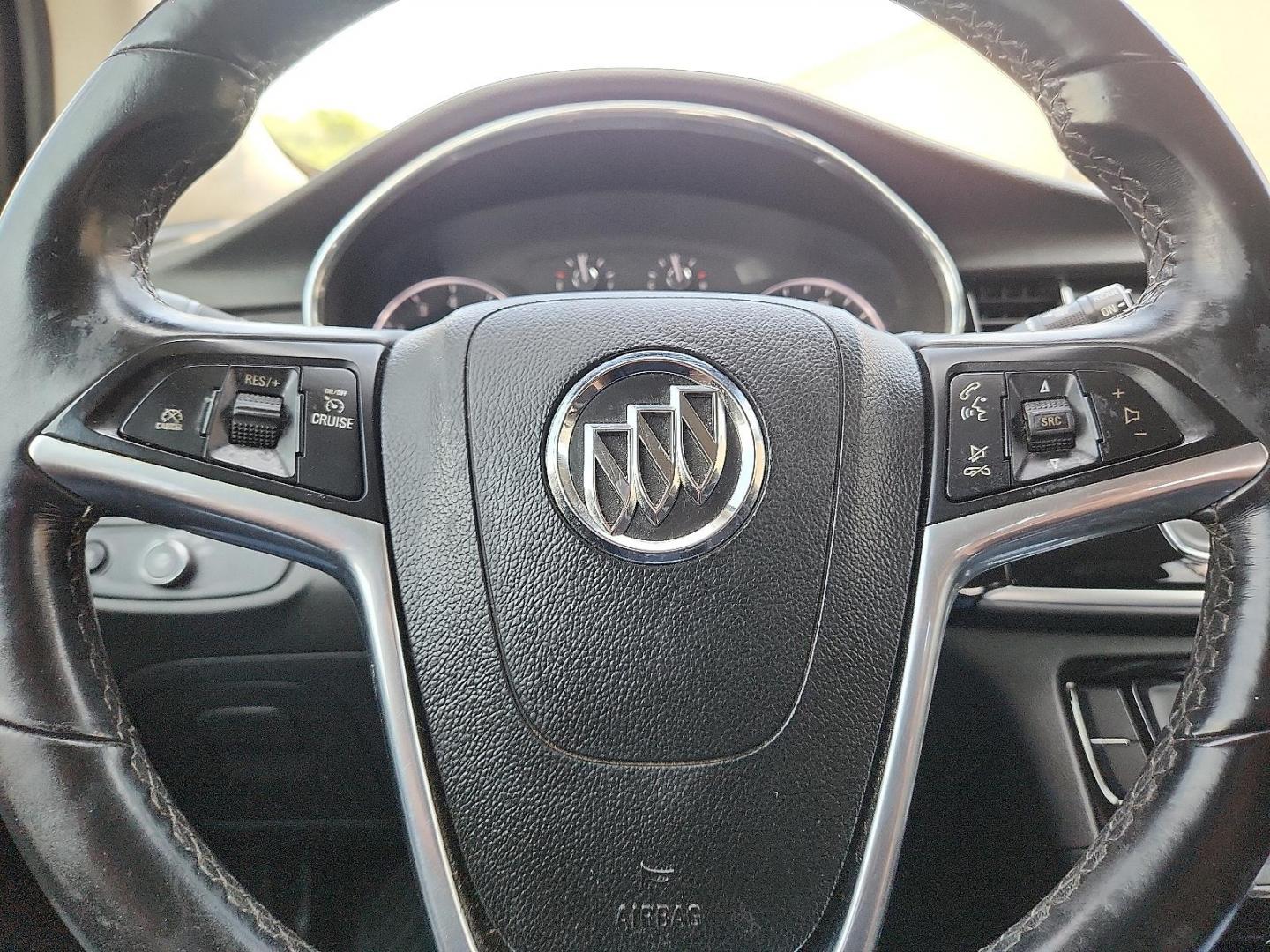 2017 Graphite Gray Metallic - GK2 /Ebony - AFN Buick Encore Preferred (KL4CJASBXHB) with an Ecotec 1.4L I-4 DOHC, variable valve control, intercooled turbo, regular unleaded, engine with 138HP engine, located at 4110 Avenue Q, Lubbock, 79412, 33.556553, -101.855820 - Photo#10