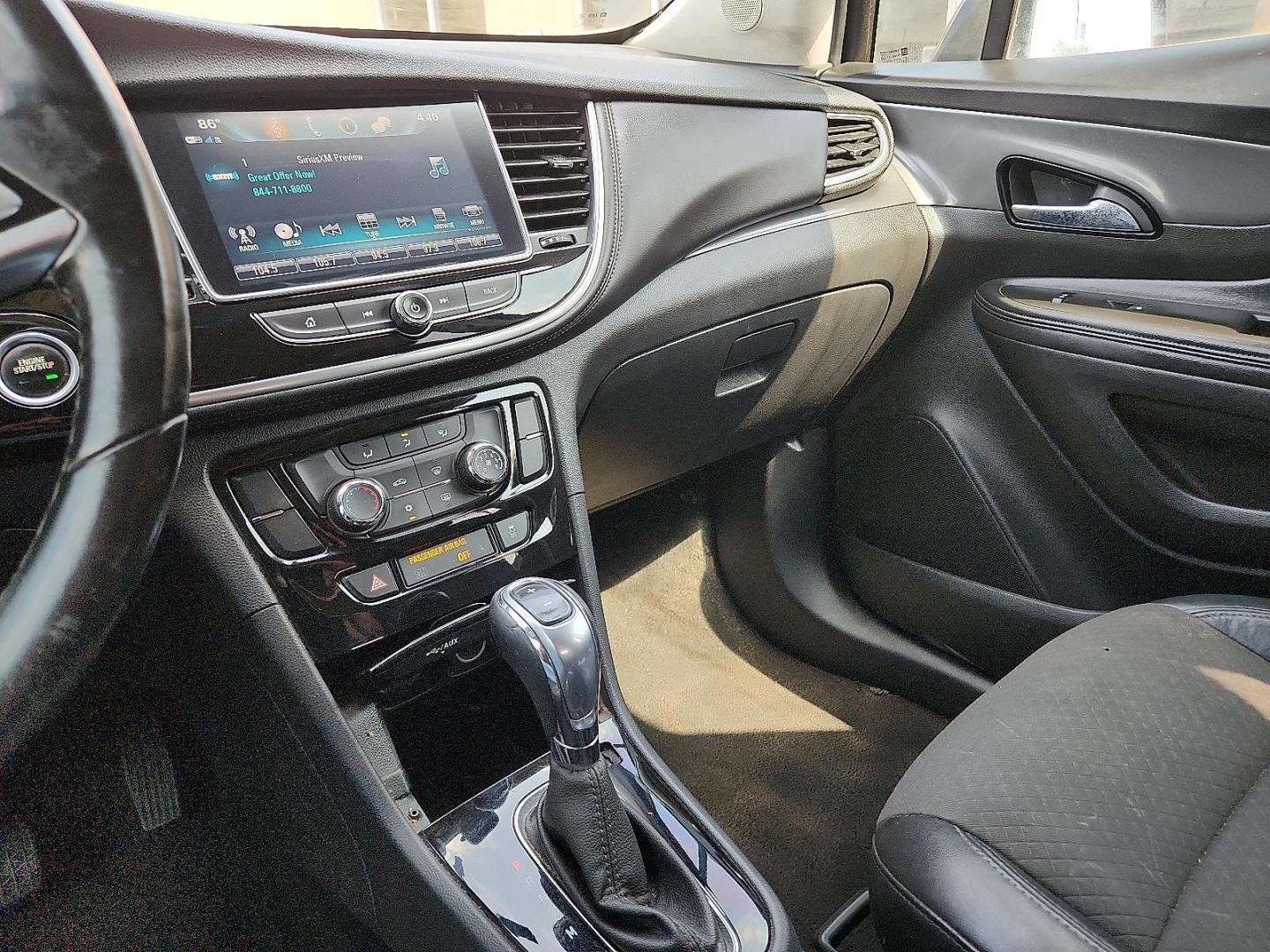 2017 Graphite Gray Metallic - GK2 /Ebony - AFN Buick Encore Preferred (KL4CJASBXHB) with an Ecotec 1.4L I-4 DOHC, variable valve control, intercooled turbo, regular unleaded, engine with 138HP engine, located at 4110 Avenue Q, Lubbock, 79412, 33.556553, -101.855820 - Photo#11