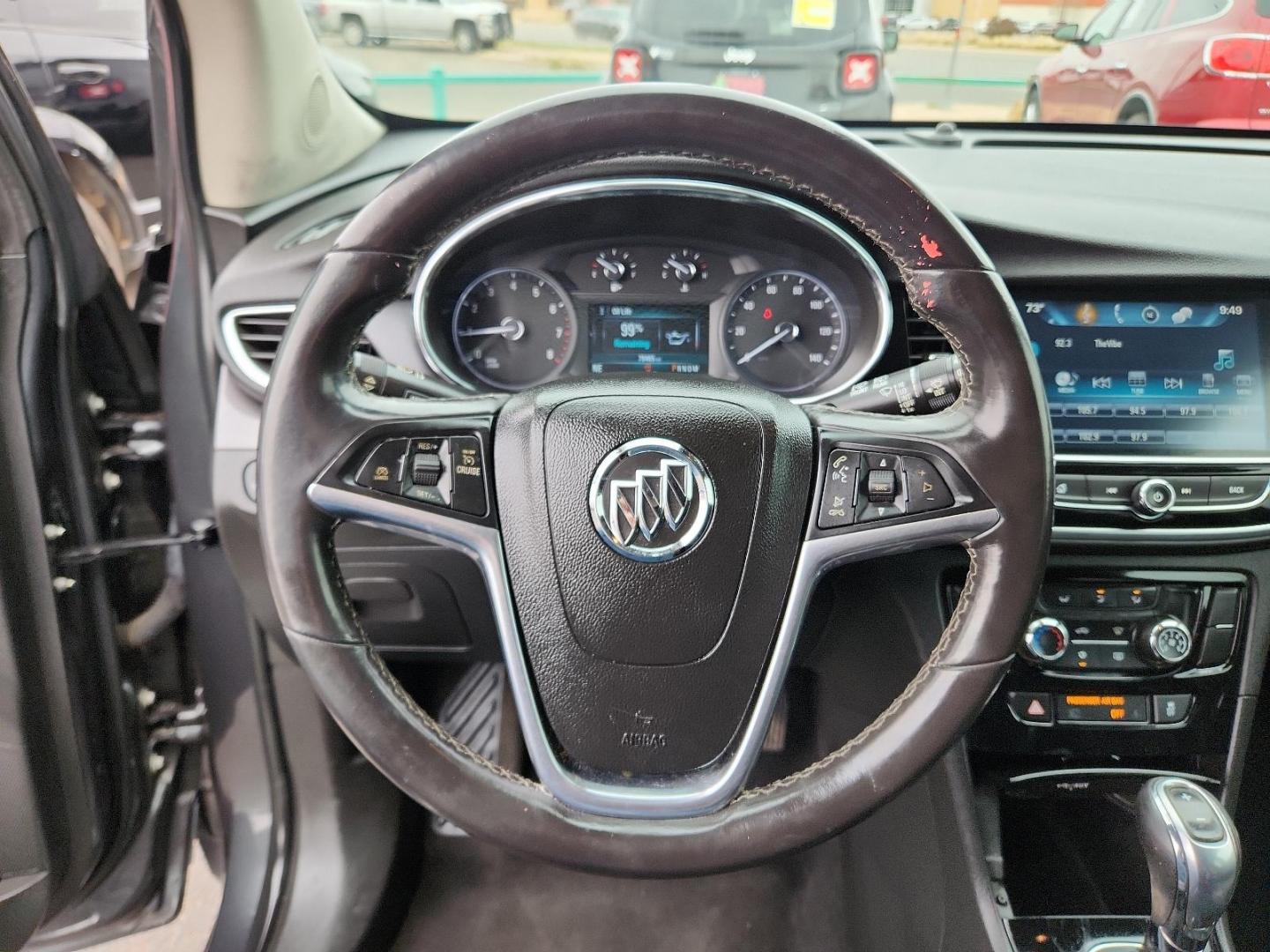 2017 GRAY Buick Encore Preferred (KL4CJASBXHB) with an Ecotec 1.4L I-4 DOHC, variable valve control, intercooled turbo, regular unleaded, engine with 138HP engine, located at 4110 Avenue Q, Lubbock, 79412, 33.556553, -101.855820 - 03/08/2025 KEY IN ENVELOPE GOD - Photo#10