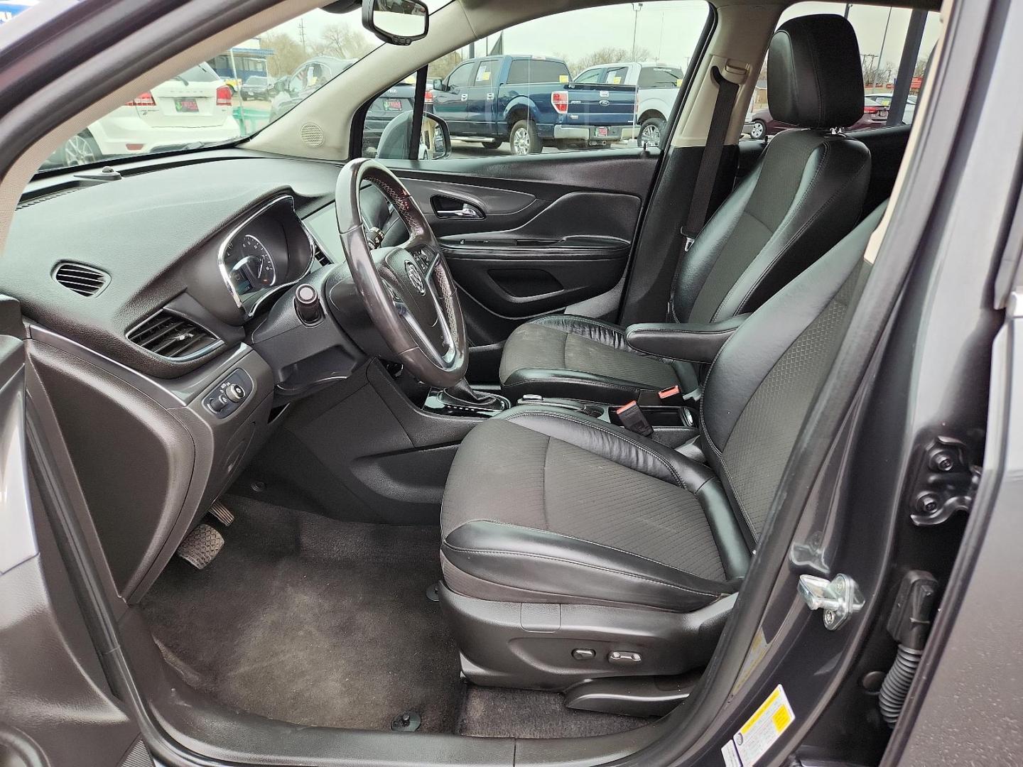 2017 GRAY Buick Encore Preferred (KL4CJASBXHB) with an Ecotec 1.4L I-4 DOHC, variable valve control, intercooled turbo, regular unleaded, engine with 138HP engine, located at 4110 Avenue Q, Lubbock, 79412, 33.556553, -101.855820 - 03/08/2025 KEY IN ENVELOPE GOD - Photo#6
