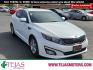 2015 WHITE Kia Optima LX (5XXGM4A79FG) with an Theta II 2.4L I-4 gasoline direct injection, DOHC, variable valve control, regular unleaded, engine with 192HP engine, located at 4110 Avenue Q, Lubbock, 79412, 33.556553, -101.855820 - Photo#0