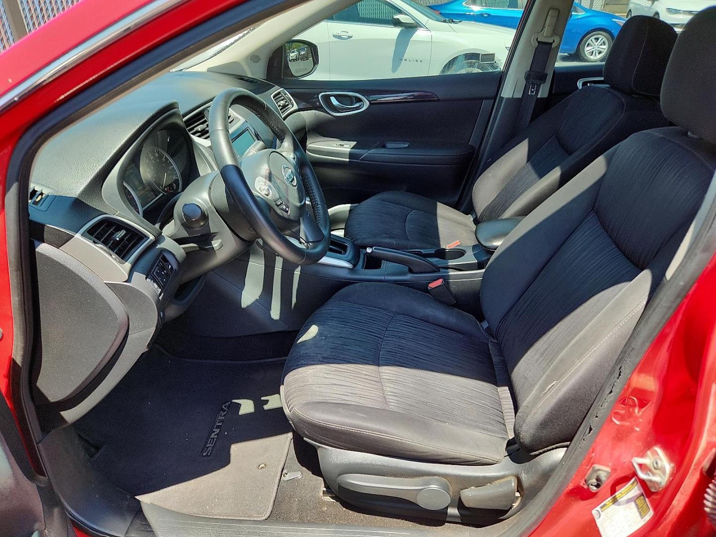 2019 RED Nissan Sentra SV (3N1AB7APXKY) with an 1.8L I-4 DOHC, variable valve control, regular unleaded, engine with 124HP engine, located at 4110 Avenue Q, Lubbock, 79412, 33.556553, -101.855820 - 03/04/2025 KEY IN ENVELOPE GOD - Photo#6