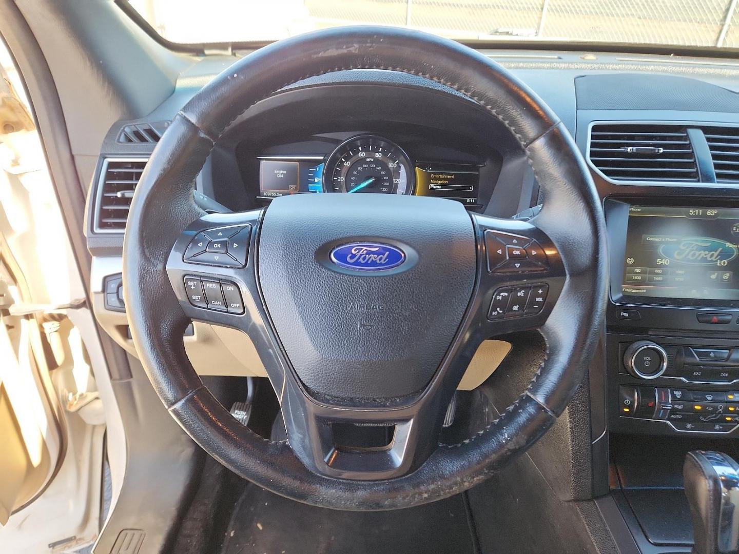 2016 WHITE Ford Explorer XLT (1FM5K8D80GG) with an ENGINE: 3.5L TI-VCT V6 engine, located at 4110 Avenue Q, Lubbock, 79412, 33.556553, -101.855820 - 03/15/2025 KEY IN ENVELOPE GOD - Photo#10
