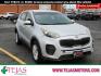 2017 SILVER Kia Sportage LX (KNDPM3AC3H7) with an Theta II 2.4L I-4 gasoline direct injection, DOHC, D-CVVT variable valve control, regular unleaded, engine with 181HP engine, located at 4110 Avenue Q, Lubbock, 79412, 33.556553, -101.855820 - Photo#0