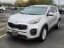 2017 SILVER Kia Sportage LX (KNDPM3AC3H7) with an Theta II 2.4L I-4 gasoline direct injection, DOHC, D-CVVT variable valve control, regular unleaded, engine with 181HP engine, located at 4110 Avenue Q, Lubbock, 79412, 33.556553, -101.855820 - Photo#3