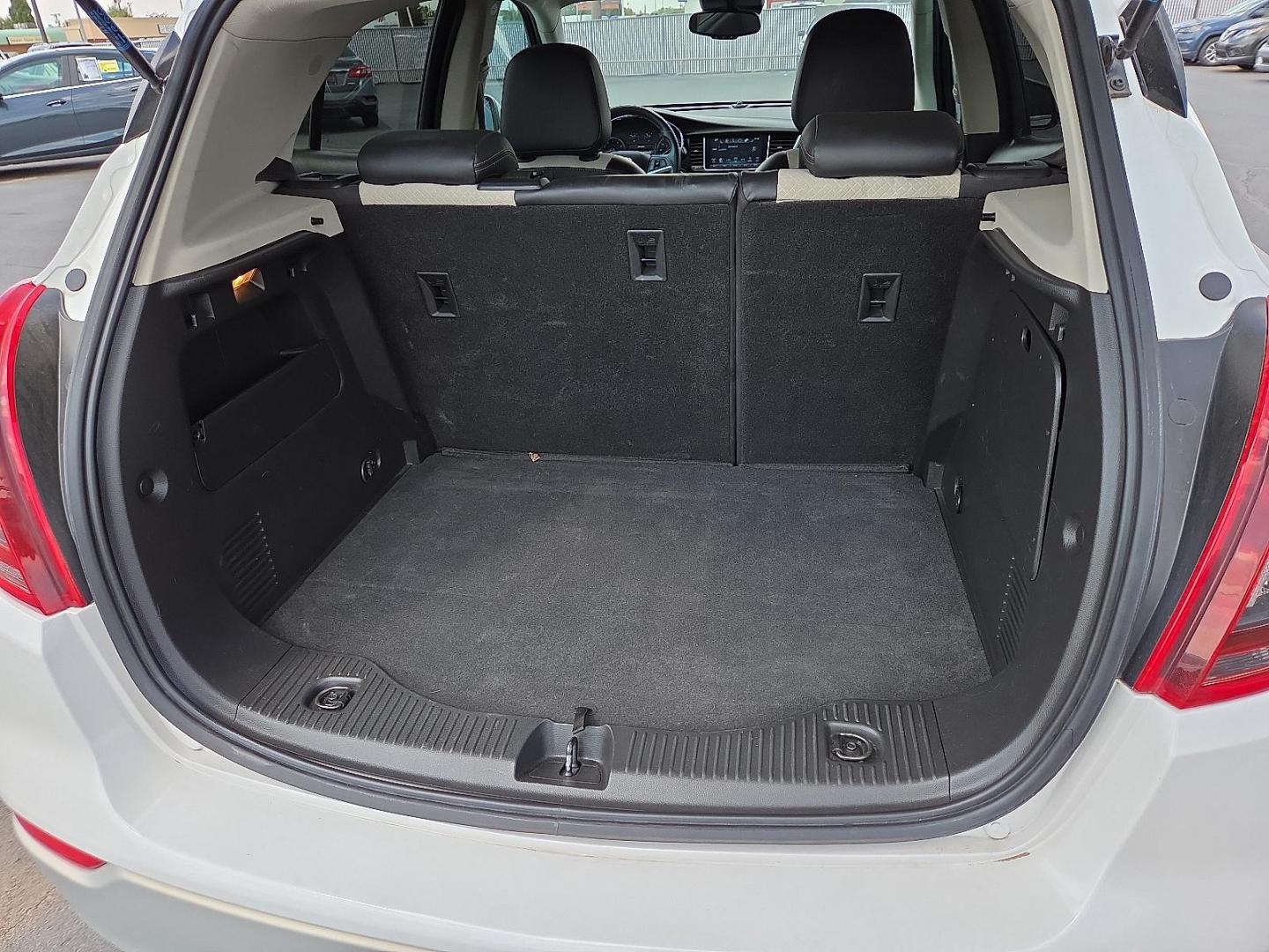 2017 Summit White - GAZ /Shale/Ebony Accents - AFO Buick Encore Preferred (KL4CJASB7HB) with an Ecotec 1.4L I-4 DOHC, variable valve control, intercooled turbo, regular unleaded, engine with 138HP engine, located at 4110 Avenue Q, Lubbock, 79412, 33.556553, -101.855820 - Photo#5