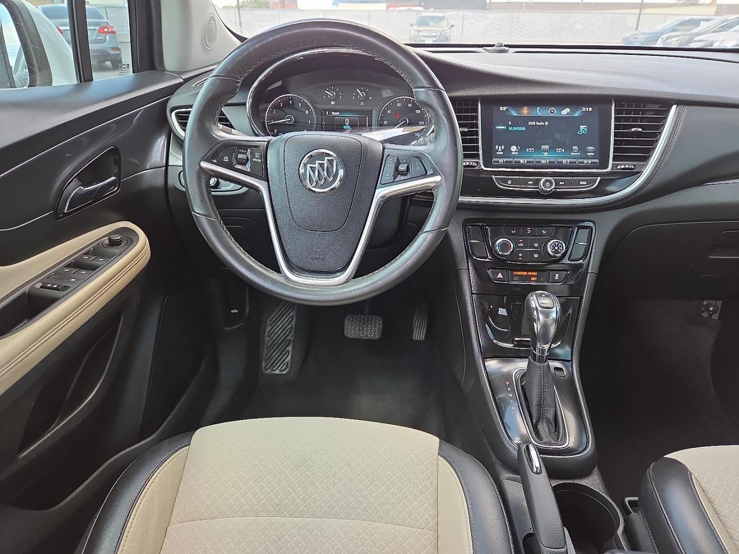 2017 Summit White - GAZ /Shale/Ebony Accents - AFO Buick Encore Preferred (KL4CJASB7HB) with an Ecotec 1.4L I-4 DOHC, variable valve control, intercooled turbo, regular unleaded, engine with 138HP engine, located at 4110 Avenue Q, Lubbock, 79412, 33.556553, -101.855820 - Photo#7