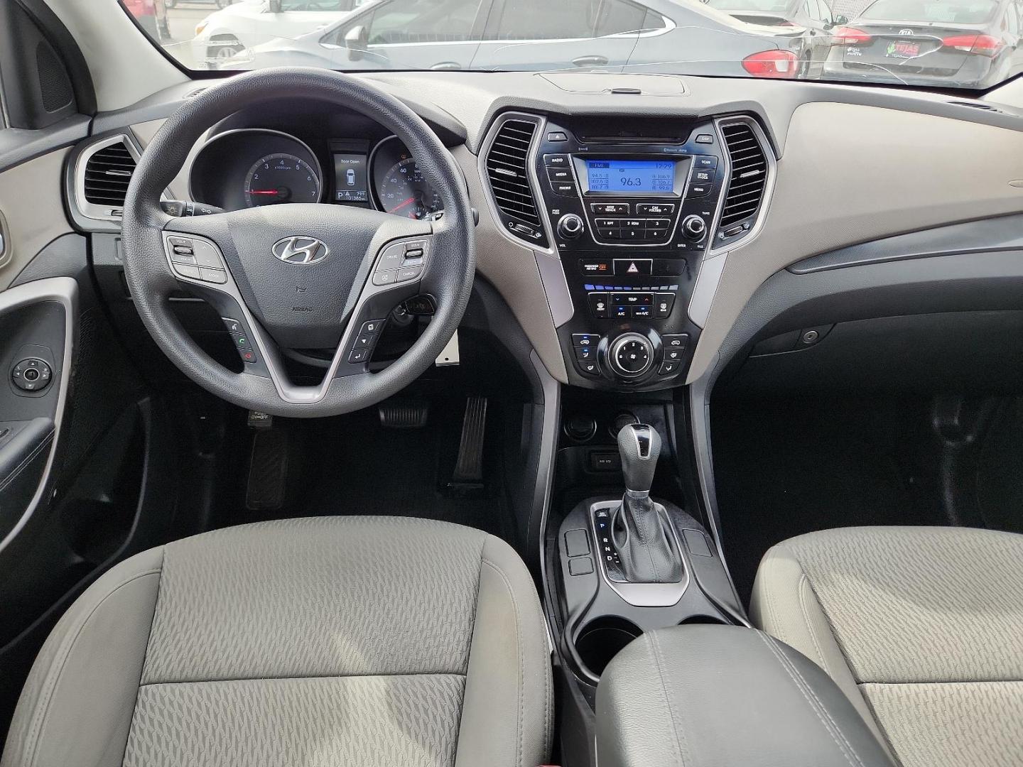 2016 WHITE Hyundai Santa Fe Sport 2.4L (5XYZT3LB3GG) with an Theta II 2.4L I-4 gasoline direct injection, DOHC, variable valve control, regular unleaded, engine with 190HP engine, located at 4110 Avenue Q, Lubbock, 79412, 33.556553, -101.855820 - Photo#5