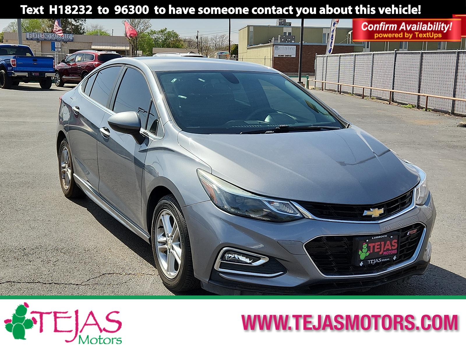 photo of 2018 Chevrolet Cruze LT