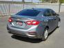 2018 GRAY Chevrolet Cruze LT Auto (1G1BE5SM1J7) with an 1.4L I-4 gasoline direct injection, DOHC, variable valve control, intercooled turbo, regular unleaded, engine with 153HP engine, located at 4110 Avenue Q, Lubbock, 79412, 33.556553, -101.855820 - 03/29/2025 KEY IN ENVELOPE GOD - Photo#1