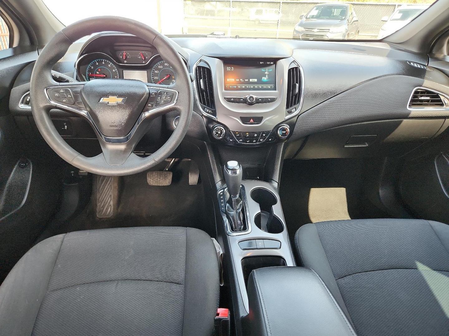 2018 GRAY Chevrolet Cruze LT Auto (1G1BE5SM1J7) with an 1.4L I-4 gasoline direct injection, DOHC, variable valve control, intercooled turbo, regular unleaded, engine with 153HP engine, located at 4110 Avenue Q, Lubbock, 79412, 33.556553, -101.855820 - 03/29/2025 KEY IN ENVELOPE GOD - Photo#5