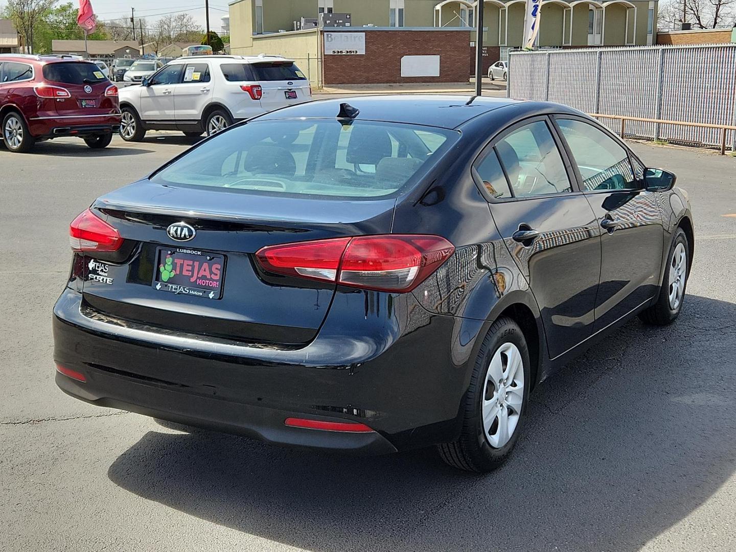 2017 GRAY Kia Forte LX (3KPFK4A79HE) with an 2L I-4 DOHC, D-CVVT variable valve control, regular unleaded, engine with 147HP engine, located at 4110 Avenue Q, Lubbock, 79412, 33.556553, -101.855820 - 03/28/2025 KEY IN ENVELOPE GOD - Photo#1