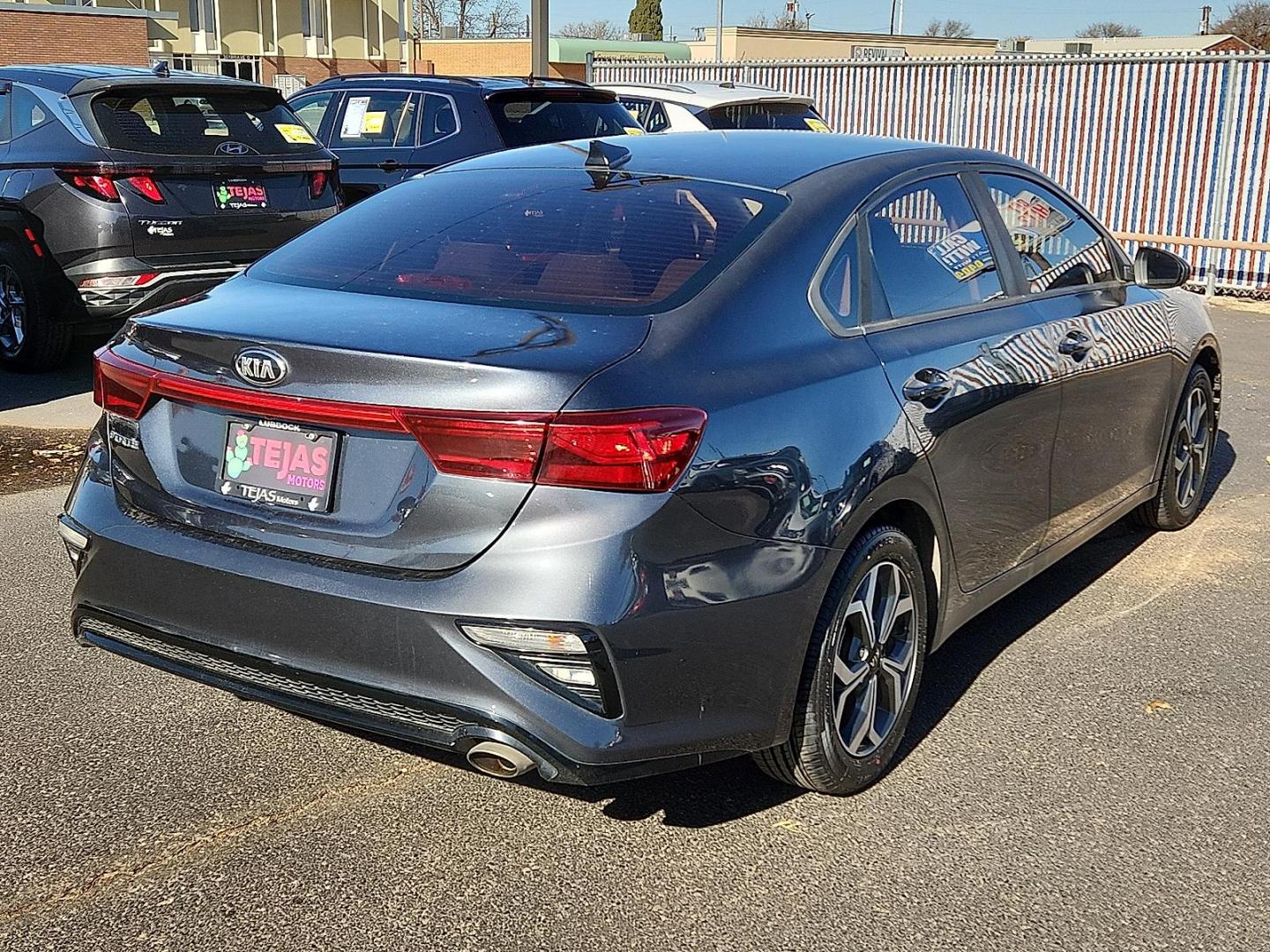 2019 Gravity Grey - KDG /Black - WK Kia Forte LXS (3KPF24AD9KE) with an 2L I-4 DOHC, D-CVVT variable valve control, regular unleaded, engine with 147HP engine, located at 4110 Avenue Q, Lubbock, 79412, 33.556553, -101.855820 - Photo#1