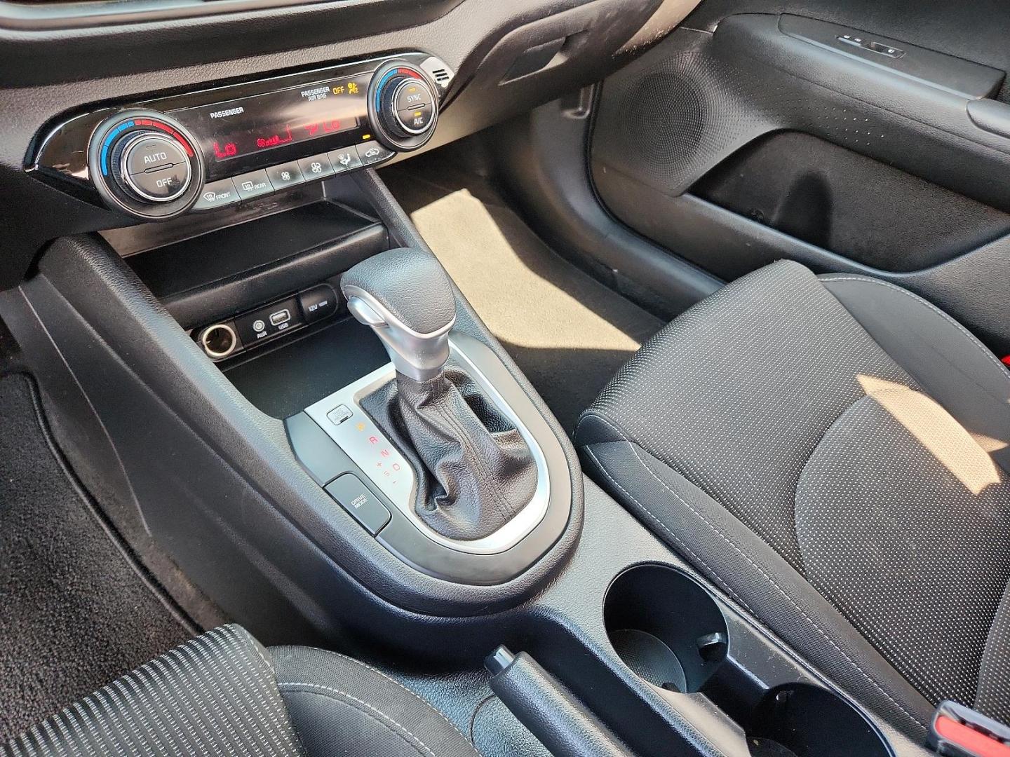 2019 GRAY Kia Forte LXS (3KPF24AD9KE) with an 2L I-4 DOHC, D-CVVT variable valve control, regular unleaded, engine with 147HP engine, located at 4110 Avenue Q, Lubbock, 79412, 33.556553, -101.855820 - 03/29/2025 KEY IN ENVELOPE GOD - Photo#11