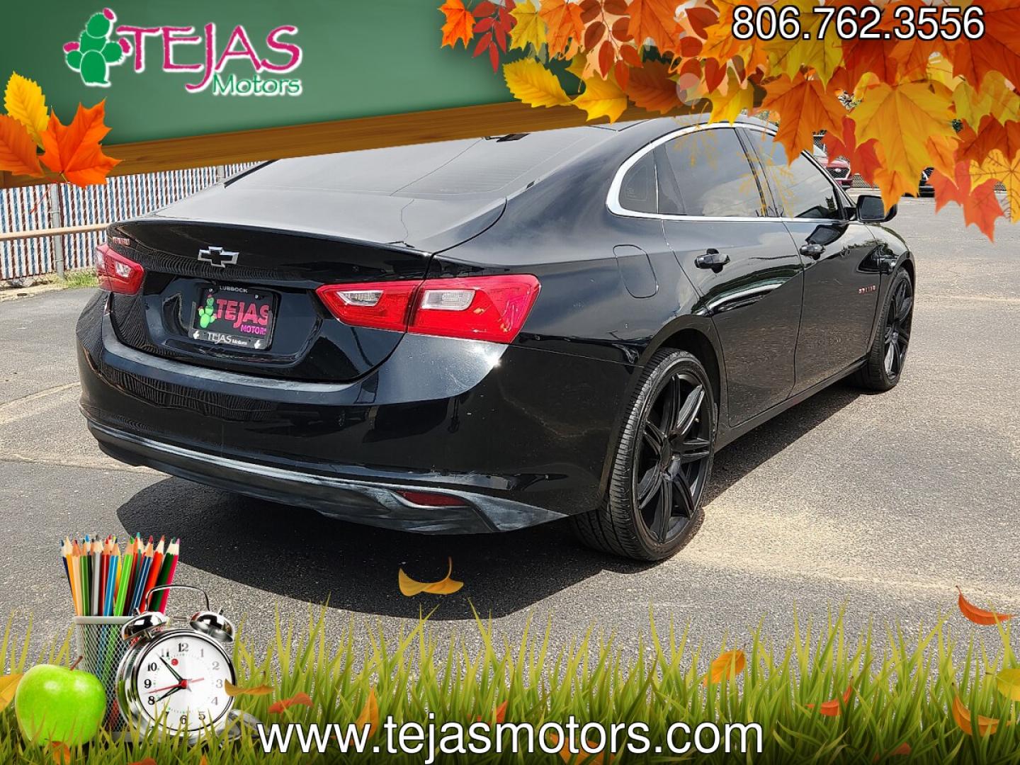 2020 Mosaic Black Metallic - GB8 /Jet Black - H1T Chevrolet Malibu FWD LS (1G1ZB5ST7LF) with an ECOTEC 1.5L I-4 gasoline direct injection, DOHC, VVT variable valve control, intercooled turbo, regular unleaded, engine with 160HP engine, located at 4110 Avenue Q, Lubbock, 79412, 33.556553, -101.855820 - 07/03/2026 KEY IN ENVELOPE GOD- Photo#3