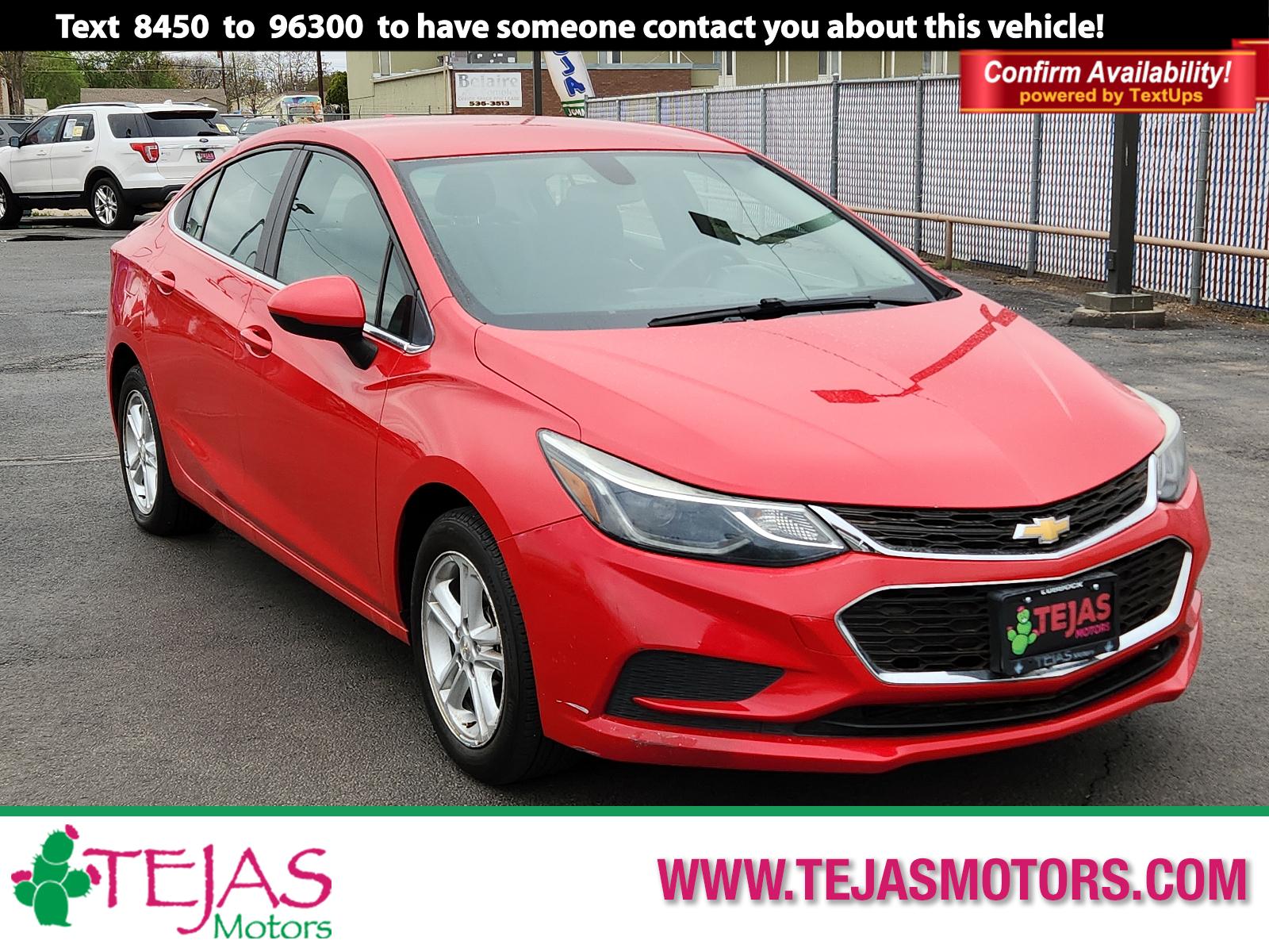 photo of 2017 Chevrolet Cruze LT
