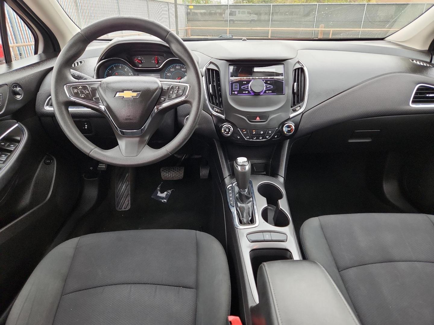 2017 Cajun Red Tintcoat - GPJ /Jet Black - H0U Chevrolet Cruze LT (1G1BE5SM4H7) with an ENGINE, 1.4L TURBO DOHC 4-CYLINDER DI engine, located at 4110 Avenue Q, Lubbock, 79412, 33.556553, -101.855820 - 04/05/2025 KEY IN ENVELOPE GOD - Photo#5