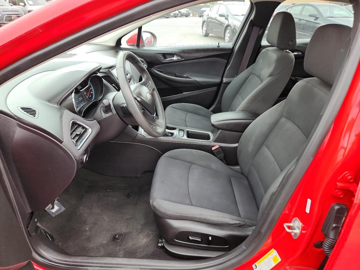 2017 Cajun Red Tintcoat - GPJ /Jet Black - H0U Chevrolet Cruze LT (1G1BE5SM4H7) with an ENGINE, 1.4L TURBO DOHC 4-CYLINDER DI engine, located at 4110 Avenue Q, Lubbock, 79412, 33.556553, -101.855820 - 04/05/2025 KEY IN ENVELOPE GOD - Photo#6