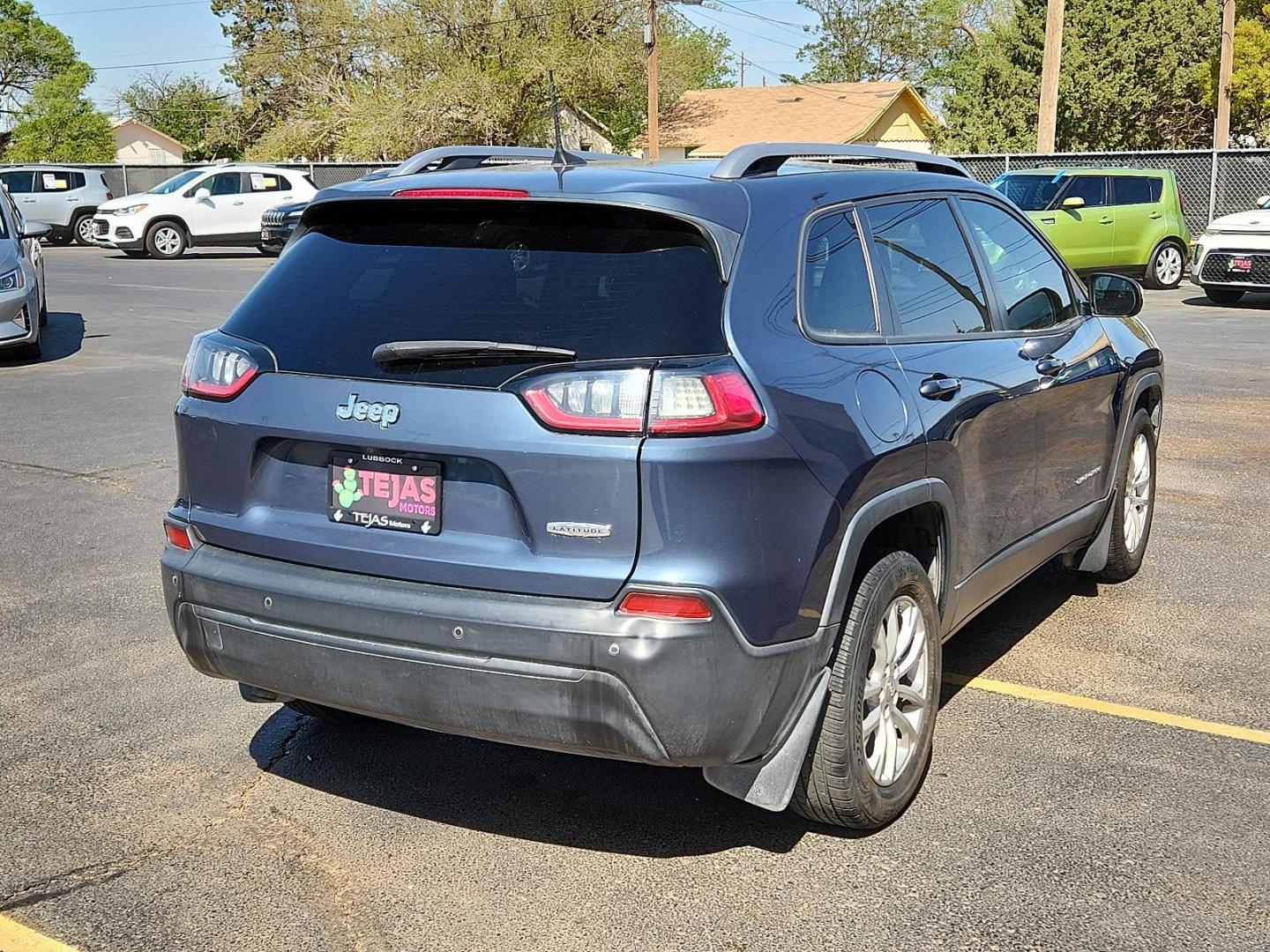 2020 Slate Blue Pearlcoat - PBF /Black - S5X9 Jeep Cherokee Latitude (1C4PJLCB0LD) with an ENGINE: 2.4L I4 ZERO EVAP M-AIR W/ESS engine, located at 4110 Avenue Q, Lubbock, 79412, 33.556553, -101.855820 - 04/05/2025 KEY IN ENVELOPE GOD - Photo#1