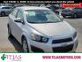 2016 SILVER Chevrolet Sonic LT Auto (1G1JC5SH2G4) with an Ecotec 1.8L I-4 DOHC, variable valve control, regular unleaded, engine with 138HP engine, located at 4110 Avenue Q, Lubbock, 79412, 33.556553, -101.855820 - Photo#0