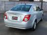 2016 SILVER Chevrolet Sonic LT Auto (1G1JC5SH2G4) with an Ecotec 1.8L I-4 DOHC, variable valve control, regular unleaded, engine with 138HP engine, located at 4110 Avenue Q, Lubbock, 79412, 33.556553, -101.855820 - Photo#1