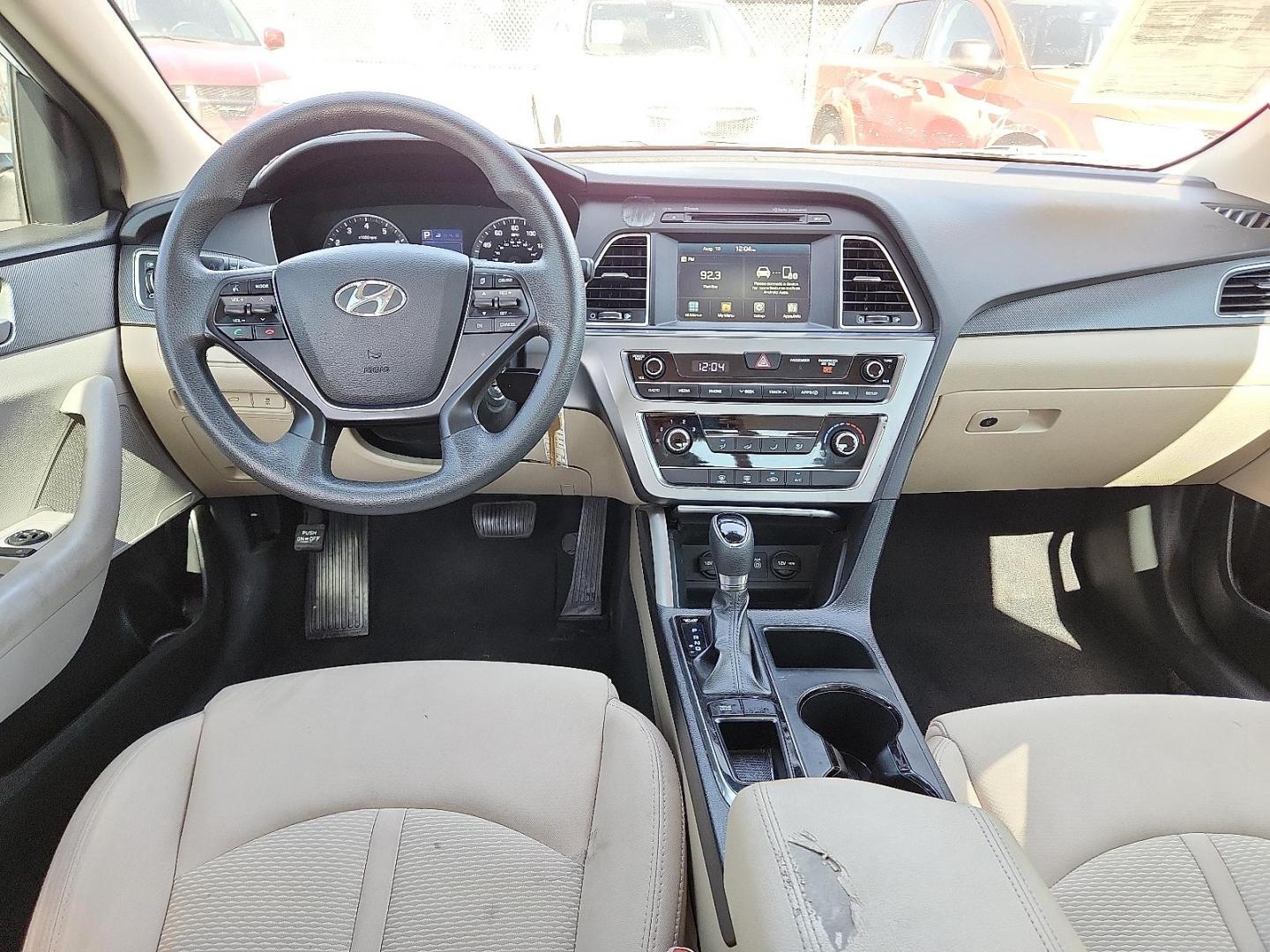 2016 WHITE Hyundai Sonata Sport (5NPE34AF0GH) with an 2.4L I-4 gasoline direct injection, DOHC, variable valve control, regular unleaded, engine with 185HP engine, located at 4110 Avenue Q, Lubbock, 79412, 33.556553, -101.855820 - 04/12/2025 KEY IN ENVELOPE GOD - Photo#5