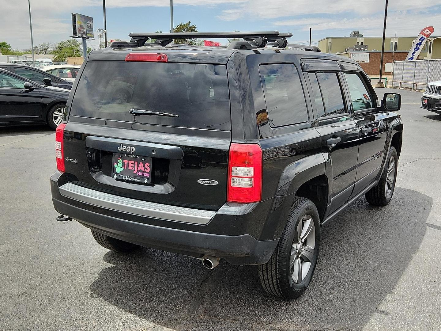 2017 BLACK Jeep Patriot Sport SE 4x4 (1C4NJRBBXHD) with an 2.4L I-4 DOHC, variable valve control, regular unleaded, engine with 172HP engine, located at 4110 Avenue Q, Lubbock, 79412, 33.556553, -101.855820 - 04/18/2025 KEY IN ENVELOPE GOD - Photo#1