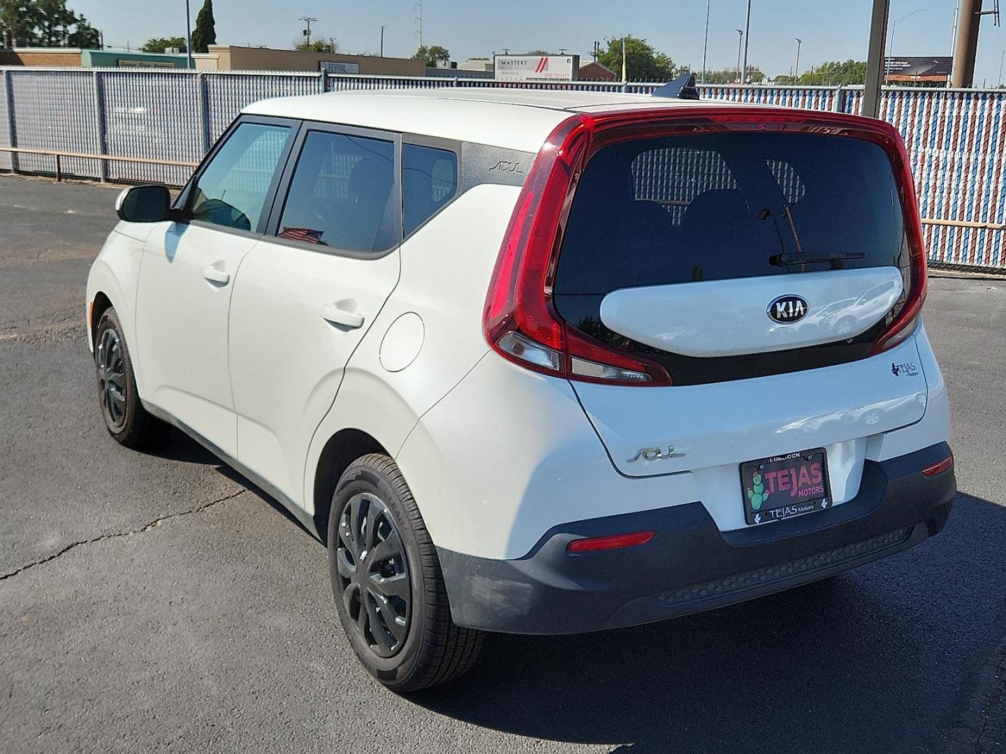 2020 WHITE Kia Soul LX (KNDJ23AU2L7) with an 2L I-4 DOHC, D-CVVT variable valve control, regular unleaded, engine with 147HP engine, located at 4110 Avenue Q, Lubbock, 79412, 33.556553, -101.855820 - 04/18/2025 KEY IN ENVELOPE GOD - Photo#2