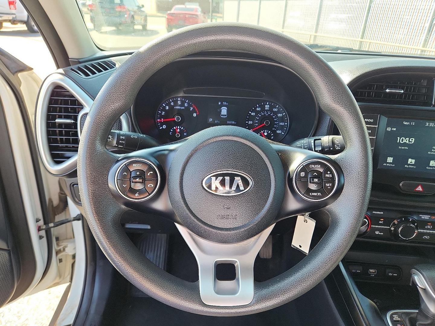 2020 WHITE Kia Soul LX (KNDJ23AU2L7) with an 2L I-4 DOHC, D-CVVT variable valve control, regular unleaded, engine with 147HP engine, located at 4110 Avenue Q, Lubbock, 79412, 33.556553, -101.855820 - 04/18/2025 KEY IN ENVELOPE GOD - Photo#10