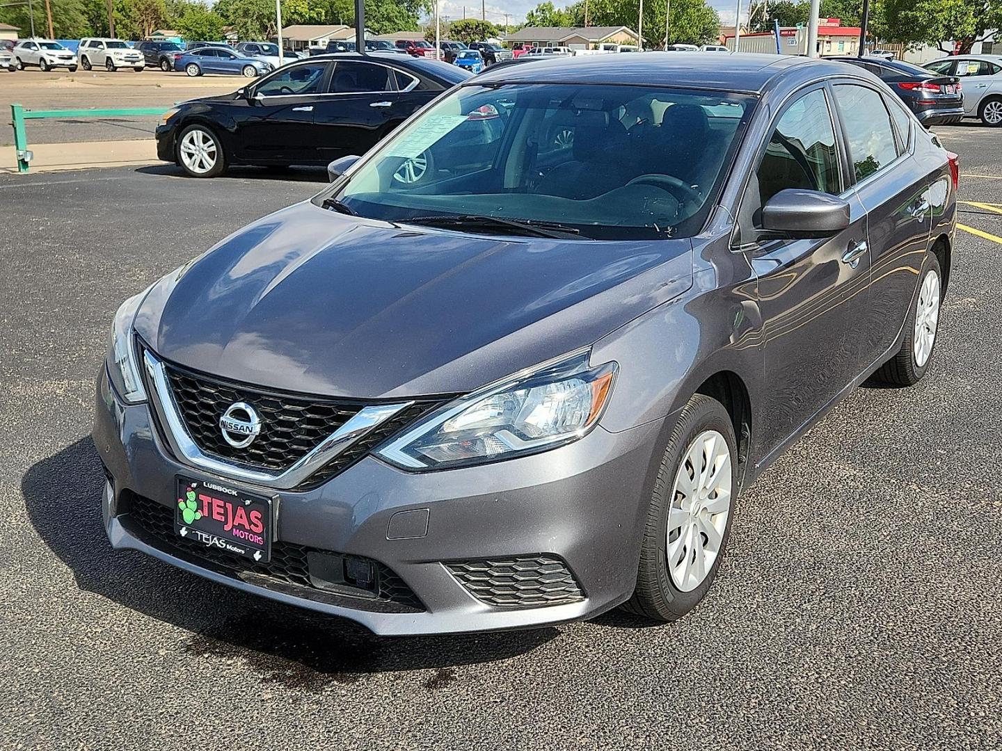 2019 GRAY Nissan Sentra S (3N1AB7AP9KY) with an 1.8L I-4 DOHC, variable valve control, regular unleaded, engine with 124HP engine, located at 4110 Avenue Q, Lubbock, 79412, 33.556553, -101.855820 - 04/25/2025 KEY IN ENVELOPE GOD - Photo#1
