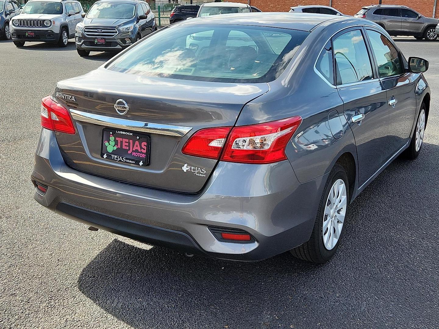 2019 GRAY Nissan Sentra S (3N1AB7AP9KY) with an 1.8L I-4 DOHC, variable valve control, regular unleaded, engine with 124HP engine, located at 4110 Avenue Q, Lubbock, 79412, 33.556553, -101.855820 - 04/25/2025 KEY IN ENVELOPE GOD - Photo#3