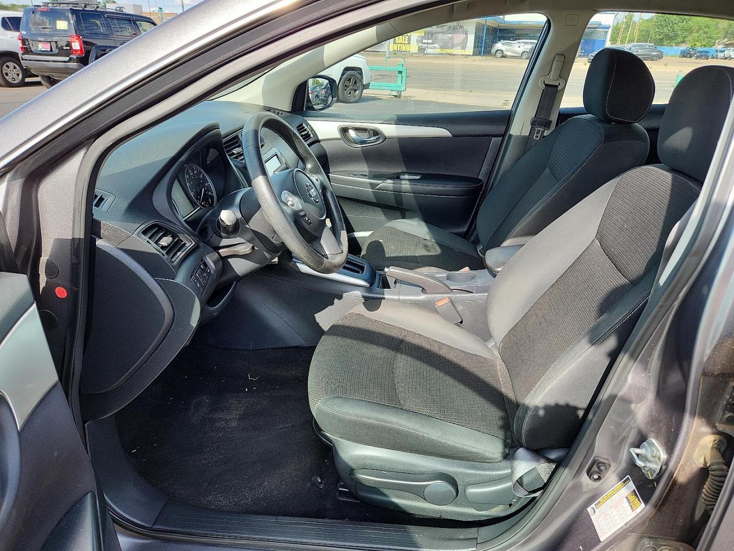 2019 GRAY Nissan Sentra S (3N1AB7AP9KY) with an 1.8L I-4 DOHC, variable valve control, regular unleaded, engine with 124HP engine, located at 4110 Avenue Q, Lubbock, 79412, 33.556553, -101.855820 - 04/25/2025 KEY IN ENVELOPE GOD - Photo#6