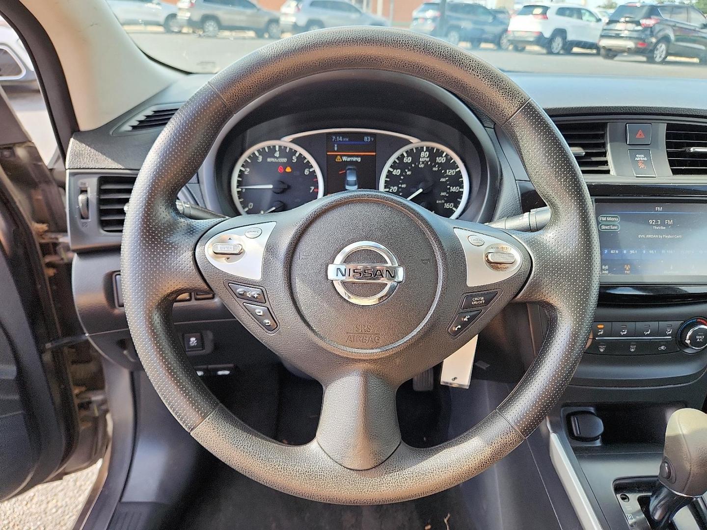 2019 GRAY Nissan Sentra S (3N1AB7AP9KY) with an 1.8L I-4 DOHC, variable valve control, regular unleaded, engine with 124HP engine, located at 4110 Avenue Q, Lubbock, 79412, 33.556553, -101.855820 - 04/25/2025 KEY IN ENVELOPE GOD - Photo#10