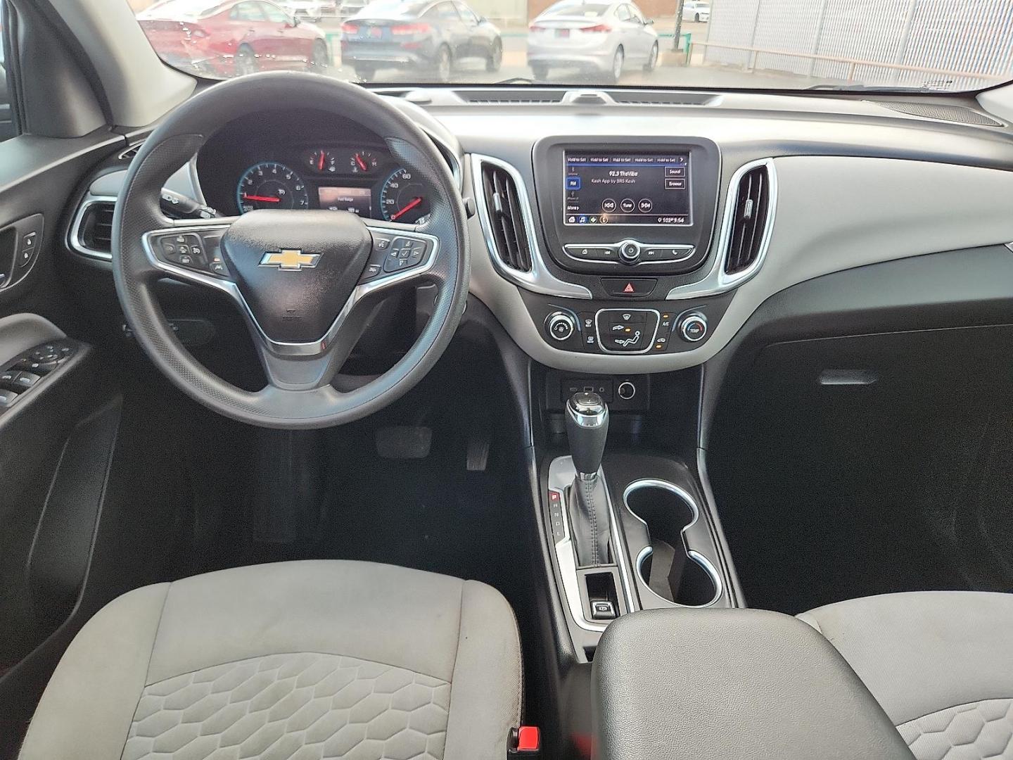2020 BLACK Chevrolet Equinox FWD LS (2GNAXHEV0L6) with an 1.5L I-4 gasoline direct injection, DOHC, VVT variable valve control, intercooled turbo, regular unleaded, engine with 170HP engine, located at 4110 Avenue Q, Lubbock, 79412, 33.556553, -101.855820 - 04/25/2025 KEY IN ENVELOPE GOD - Photo#5