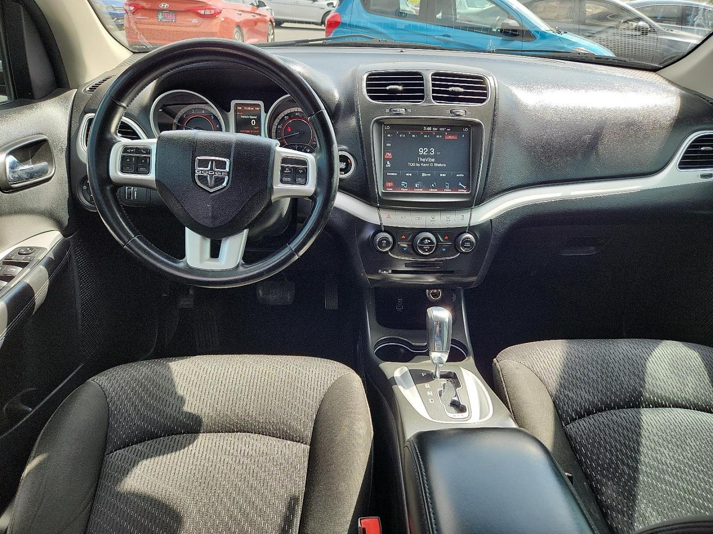2019 BLACK Dodge Journey SE (3C4PDCBB1KT) with an Tigershark MultiAir 2.4L I-4 DOHC, VVT variable valve control, regular unleaded, engine with 173HP engine, located at 4110 Avenue Q, Lubbock, 79412, 33.556553, -101.855820 - 05/02/2025 KEY IN ENVELOPE GO - Photo#5