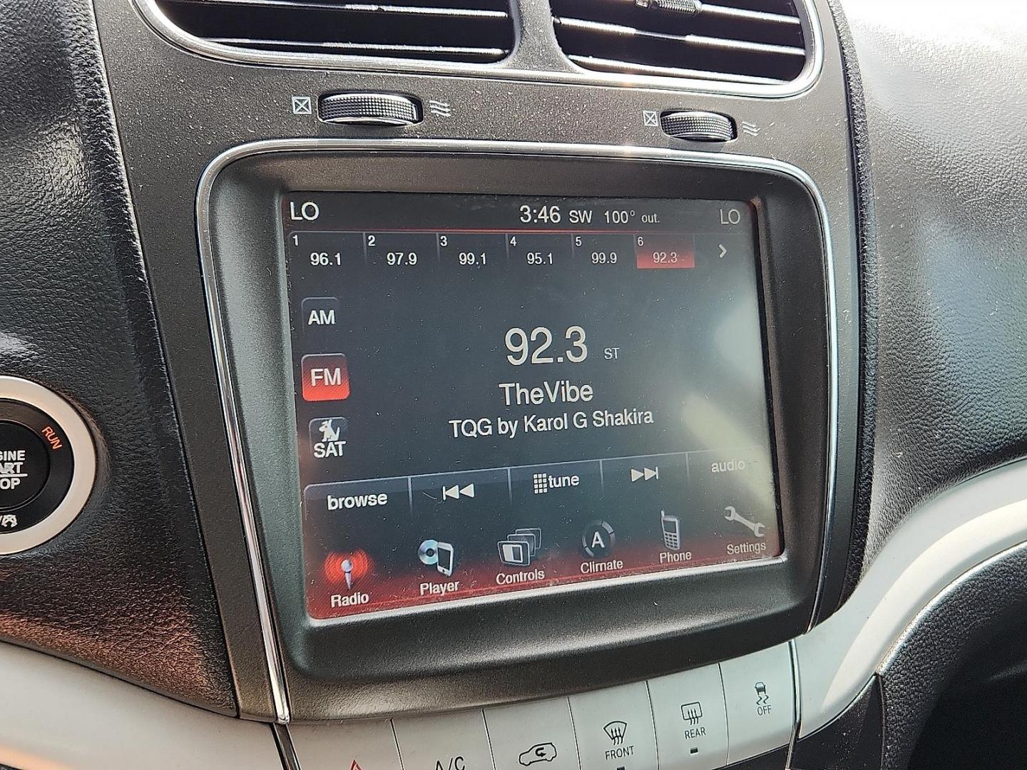 2019 BLACK Dodge Journey SE (3C4PDCBB1KT) with an Tigershark MultiAir 2.4L I-4 DOHC, VVT variable valve control, regular unleaded, engine with 173HP engine, located at 4110 Avenue Q, Lubbock, 79412, 33.556553, -101.855820 - 05/02/2025 KEY IN ENVELOPE GO - Photo#7