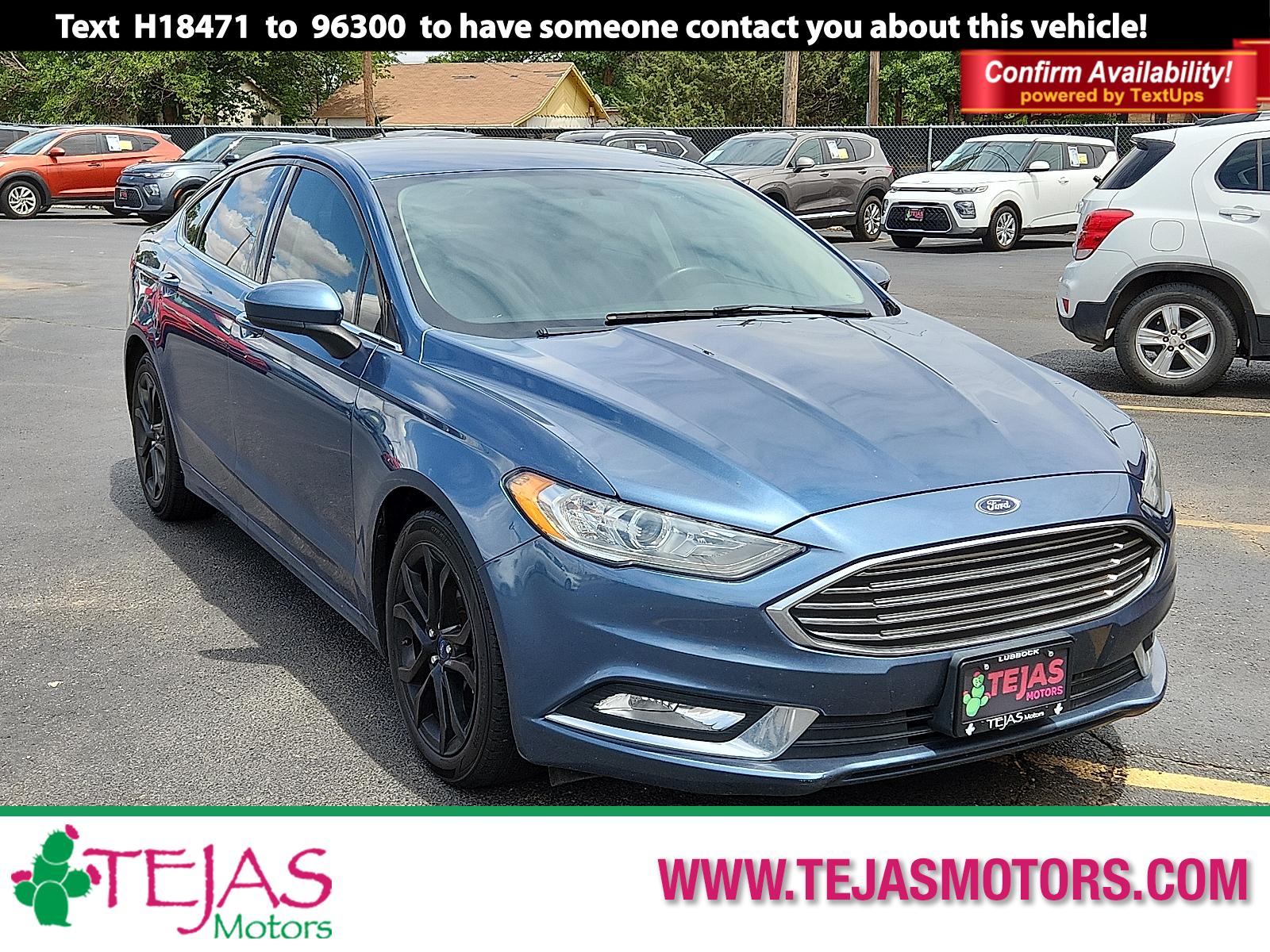 photo of 2018 Ford Fusion SE