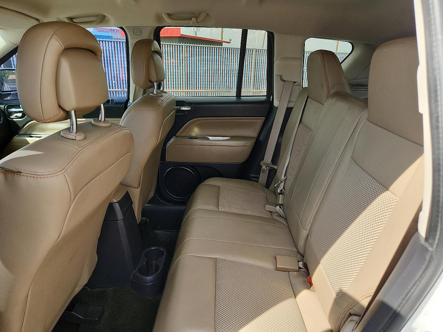2014 WHITE Jeep Compass Latitude (1C4NJCEB5ED) with an 2.4L I-4 DOHC, variable valve control, regular unleaded, engine with 172HP engine, located at 4110 Avenue Q, Lubbock, 79412, 33.556553, -101.855820 - 05/02/2025 KEY IN ENVELOPE GOD - Photo#4