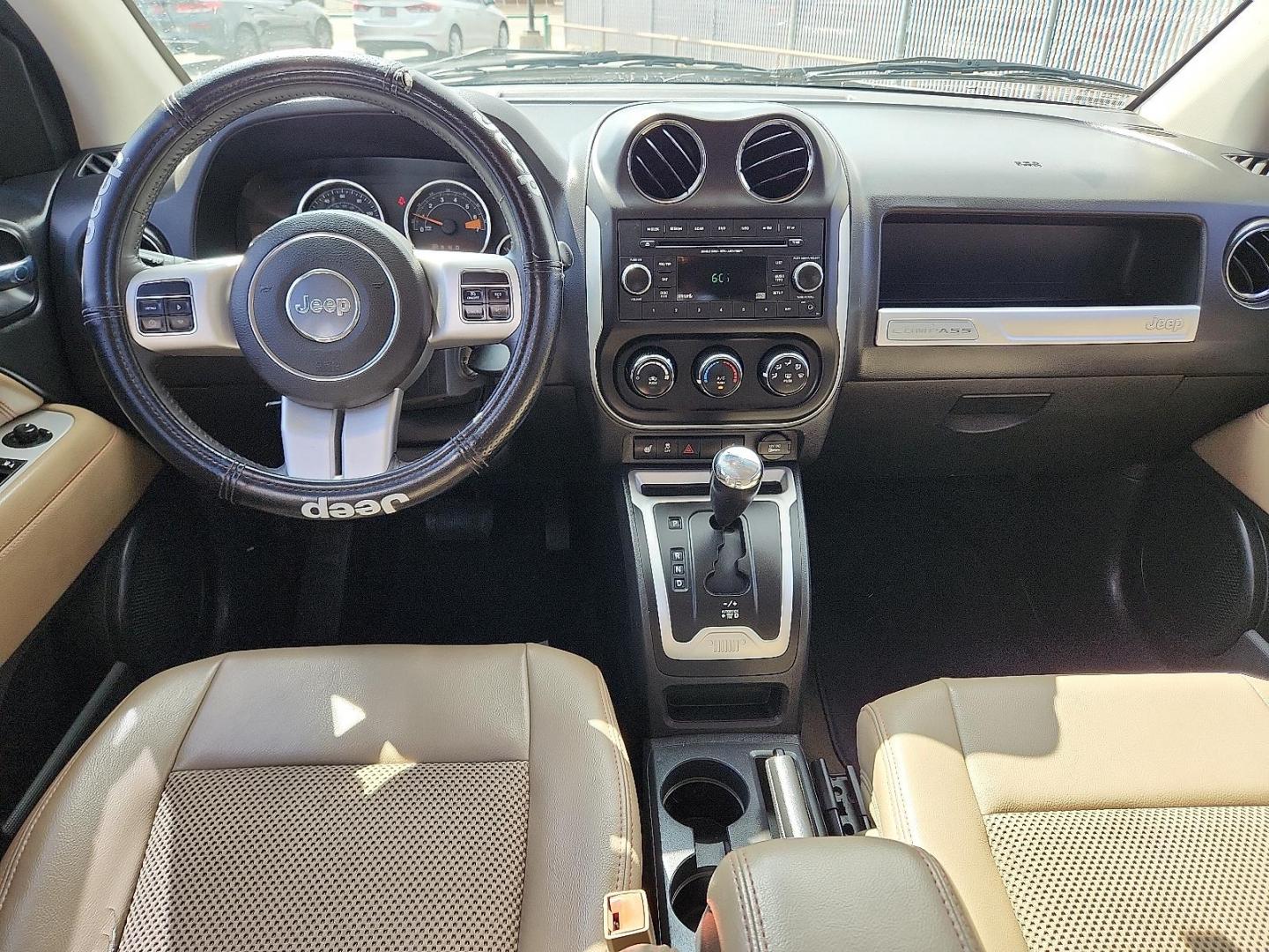 2014 WHITE Jeep Compass Latitude (1C4NJCEB5ED) with an 2.4L I-4 DOHC, variable valve control, regular unleaded, engine with 172HP engine, located at 4110 Avenue Q, Lubbock, 79412, 33.556553, -101.855820 - 05/02/2025 KEY IN ENVELOPE GOD - Photo#5