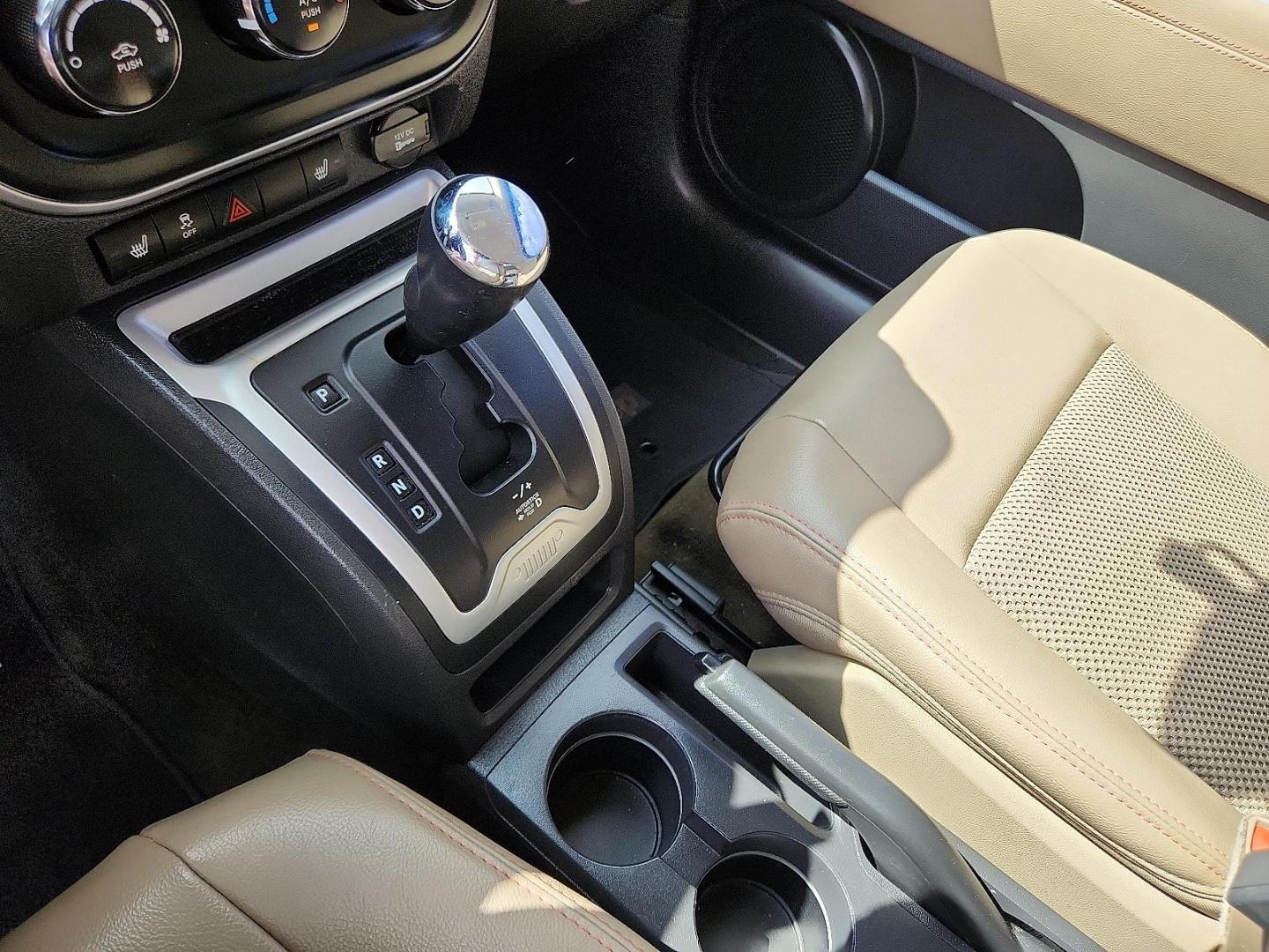 2014 WHITE Jeep Compass Latitude (1C4NJCEB5ED) with an 2.4L I-4 DOHC, variable valve control, regular unleaded, engine with 172HP engine, located at 4110 Avenue Q, Lubbock, 79412, 33.556553, -101.855820 - 05/02/2025 KEY IN ENVELOPE GOD - Photo#11