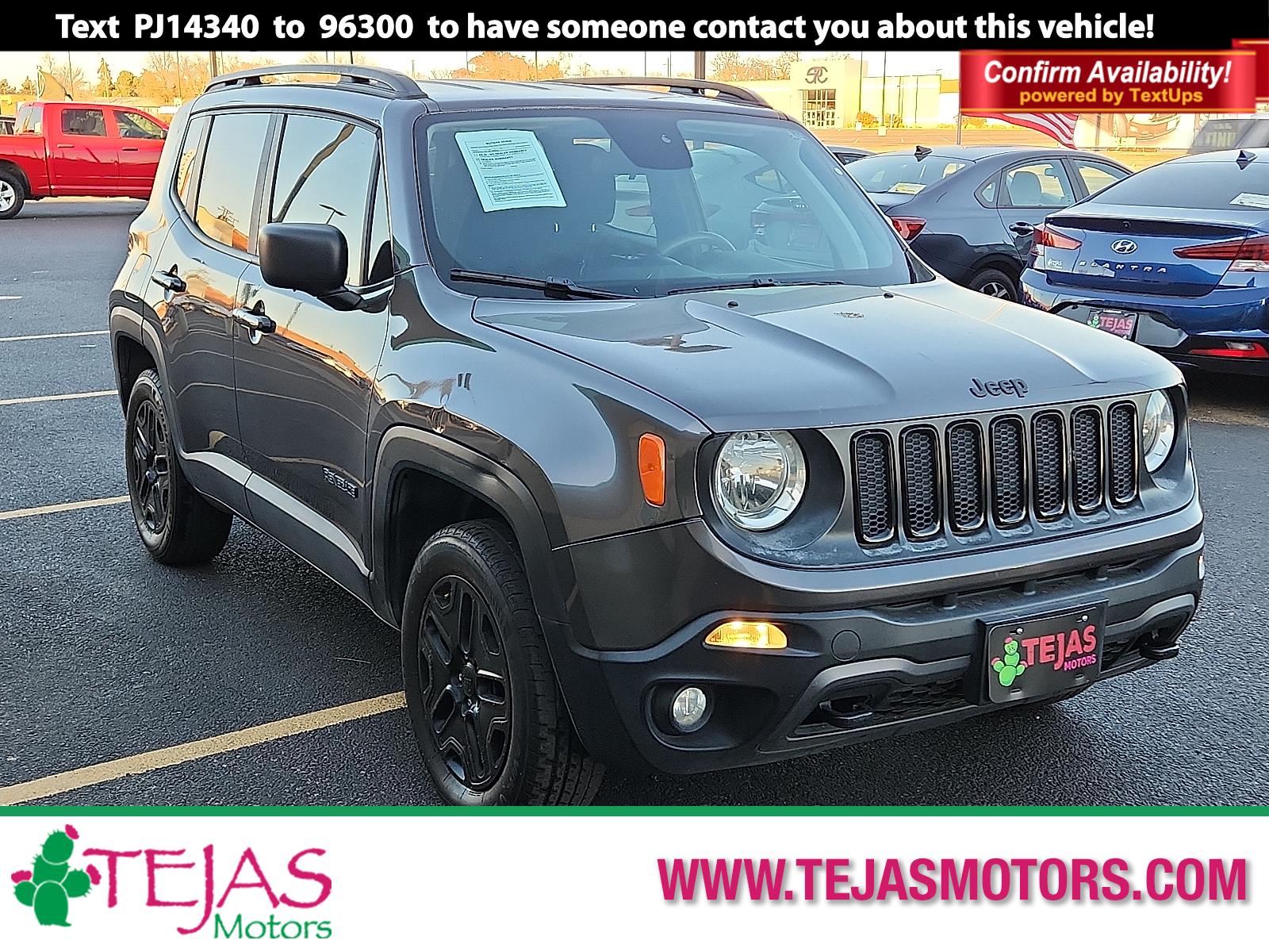 photo of 2018 Jeep Renegade Upland Edition 4x4
