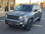 2018 Granite Crystal Metallic Clearcoat - PAU /Black - X9 Jeep Renegade Upland Edition 4x4 (ZACCJBAB2JP) with an Tigershark MultiAir 2.4L I-4 variable valve control, regular unleaded, engine with 180HP engine, located at 4110 Avenue Q, Lubbock, 79412, 33.556553, -101.855820 - Photo#1