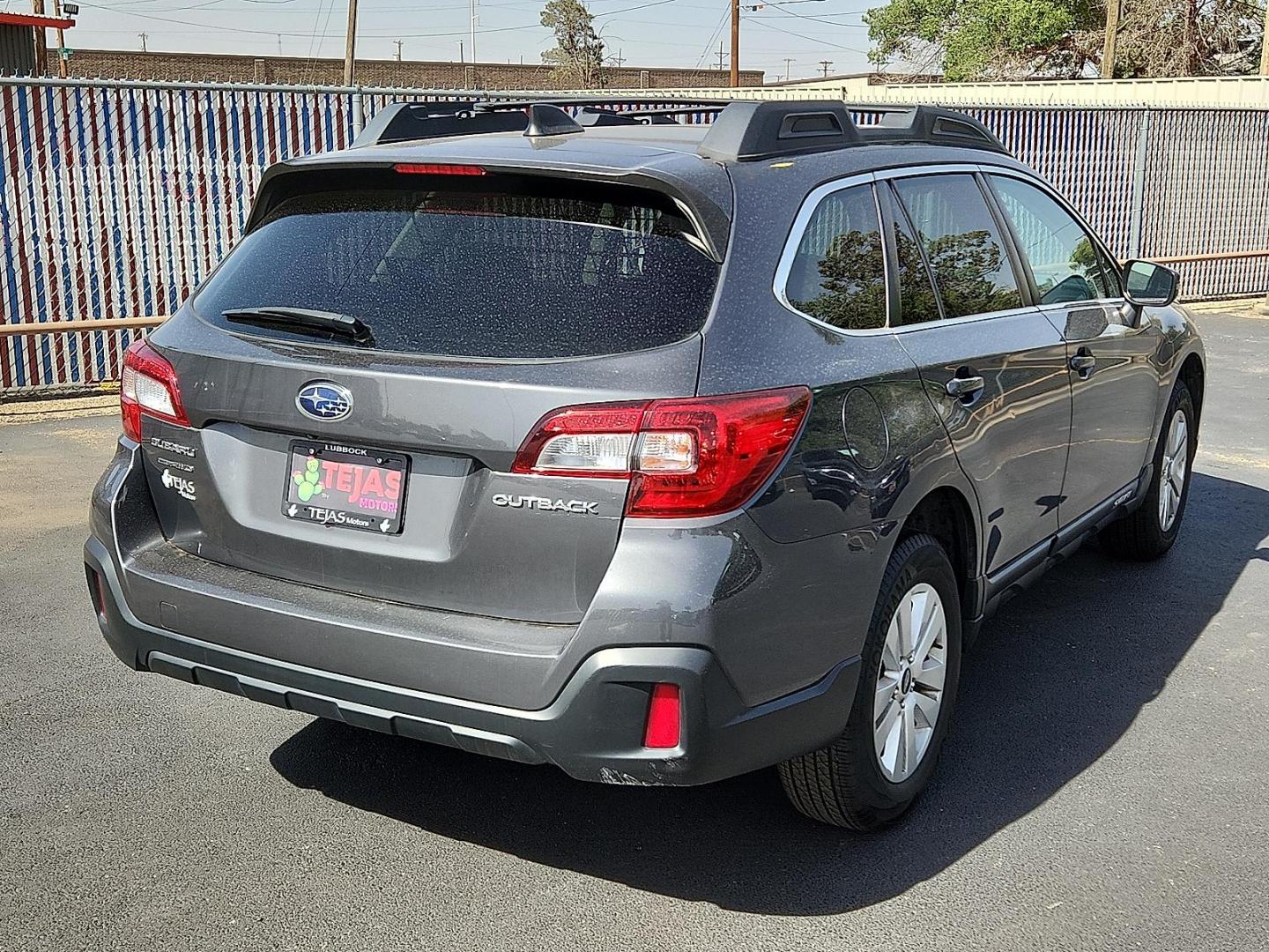 2019 GRAY Subaru Outback 2.5i Premium (4S4BSAFC9K3) with an 2.5L H-4 DOHC, variable valve control, regular unleaded, engine with 175HP engine, located at 4110 Avenue Q, Lubbock, 79412, 33.556553, -101.855820 - 05/03/2025 KEY IN ENVELOPE GOD - Photo#1