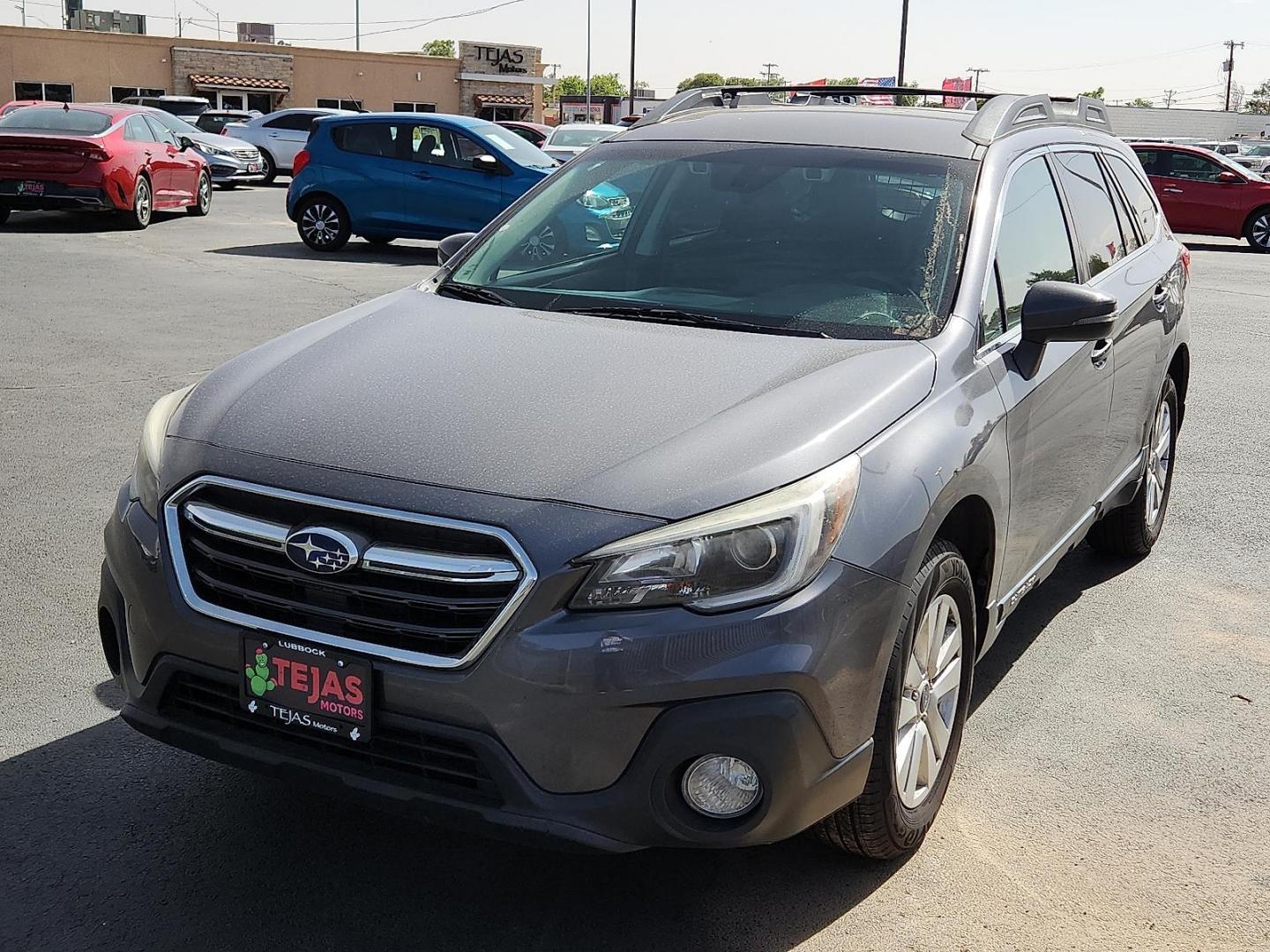 2019 GRAY Subaru Outback 2.5i Premium (4S4BSAFC9K3) with an 2.5L H-4 DOHC, variable valve control, regular unleaded, engine with 175HP engine, located at 4110 Avenue Q, Lubbock, 79412, 33.556553, -101.855820 - 05/03/2025 KEY IN ENVELOPE GOD - Photo#3