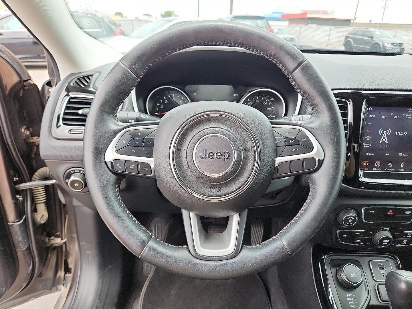 2018 GRAY Jeep Compass Limited 4x4 (3C4NJDCB4JT) with an 2.4L I-4 variable valve control, regular unleaded, engine with 180HP engine, located at 4110 Avenue Q, Lubbock, 79412, 33.556553, -101.855820 - 05/13/2025 KEY IN ENVELOPE GOD - Photo#10