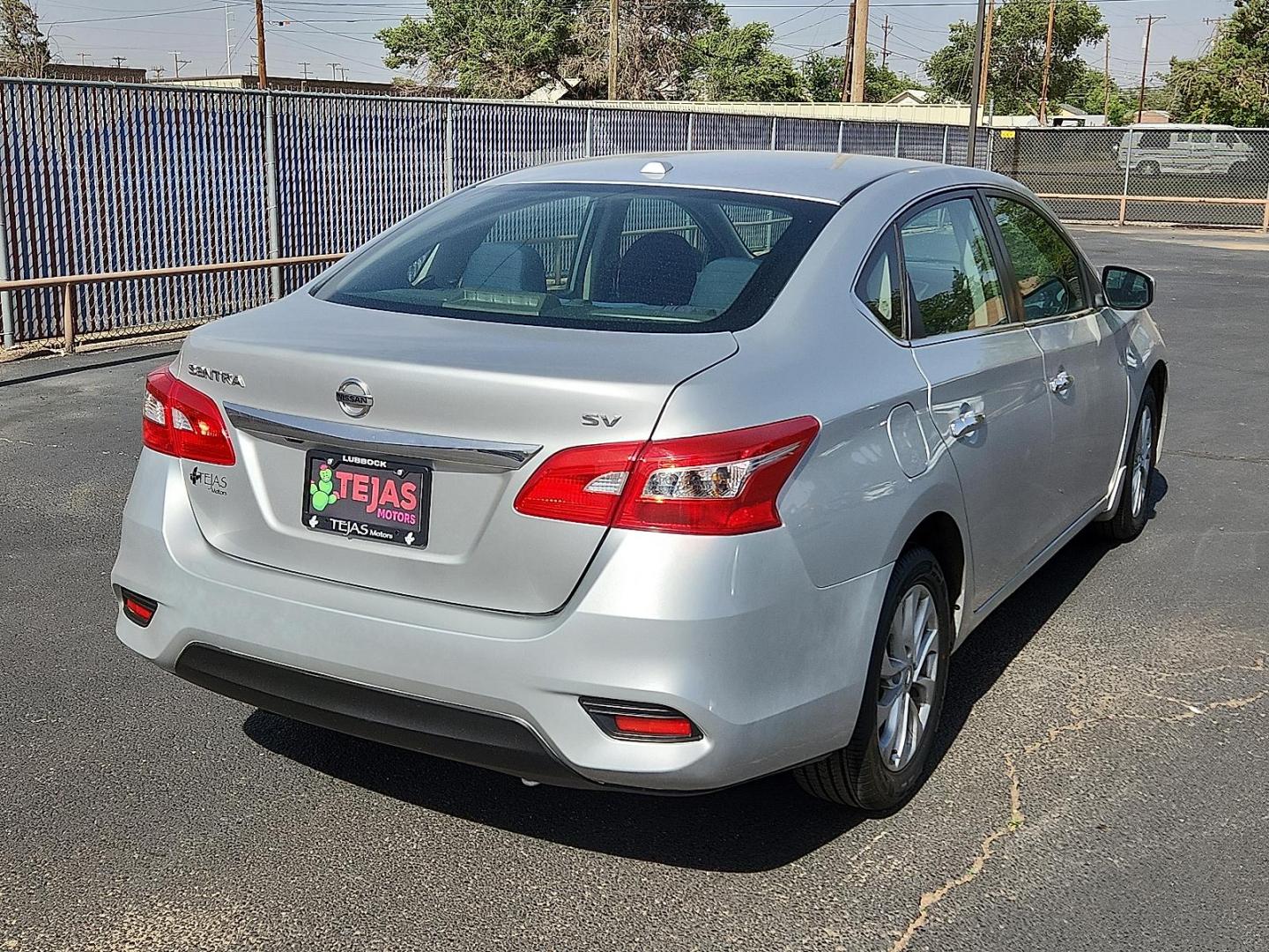 2019 SILVER Nissan Sentra SV (3N1AB7APXKY) with an 1.8L I-4 DOHC, variable valve control, regular unleaded, engine with 124HP engine, located at 4110 Avenue Q, Lubbock, 79412, 33.556553, -101.855820 - 05/17/2025 KEY IN ENVELOPE GOD - Photo#1